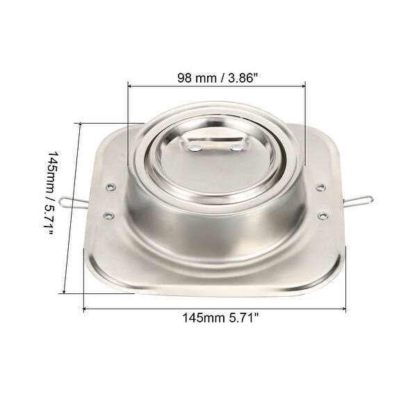 4" Backdraft Damper Ducting Insert Backflow Preventer Draft Blocker w